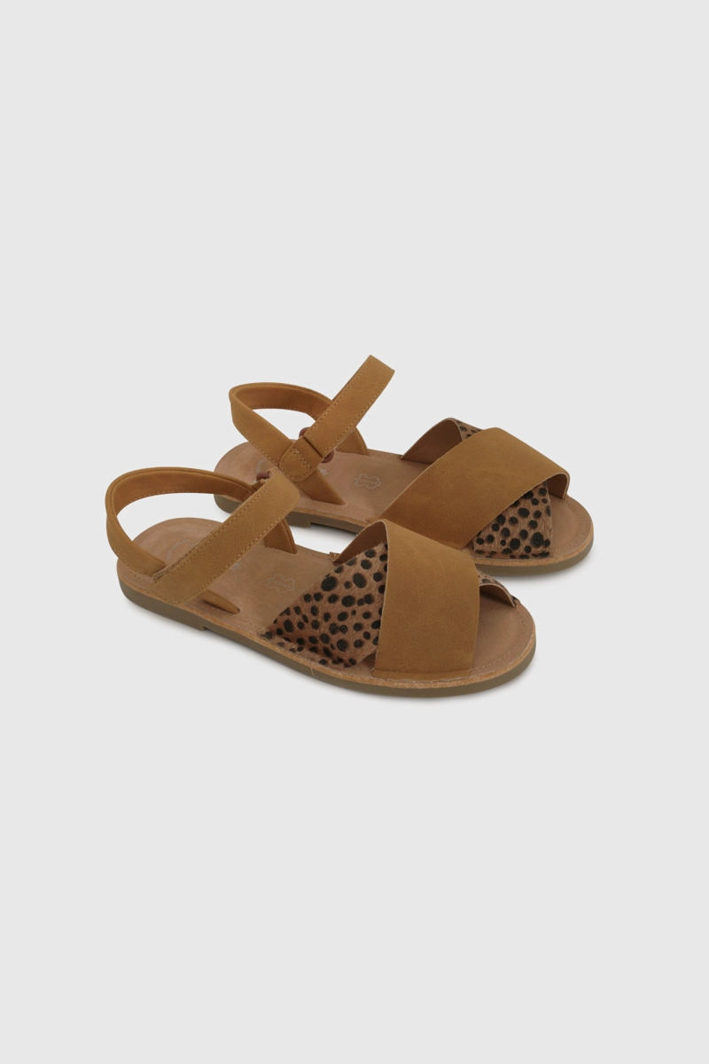 SANDALIA NIÑA 58079 BEIGE COLLOKY - 1
