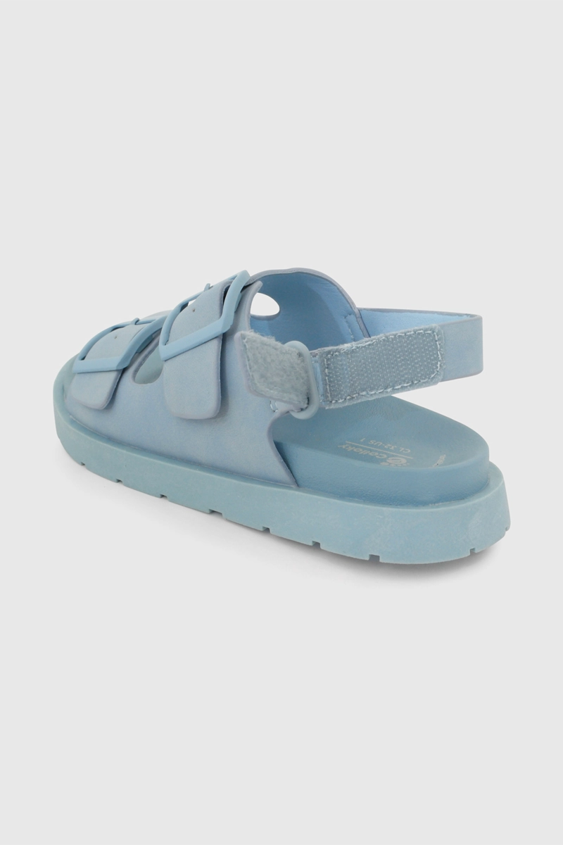 SANDALIA DE VESTIR CELESTE DE NIÑO TALLA 28 A 38 - 6