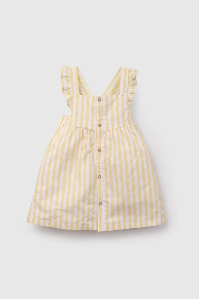 VESTIDO NIÑA 57905 AMARILLO COLLOKY - 1