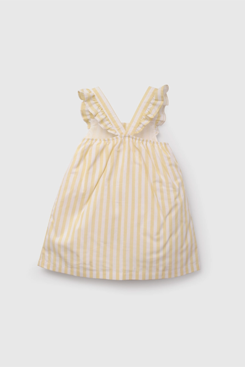 VESTIDO NIÑA 57905 AMARILLO COLLOKY - 3