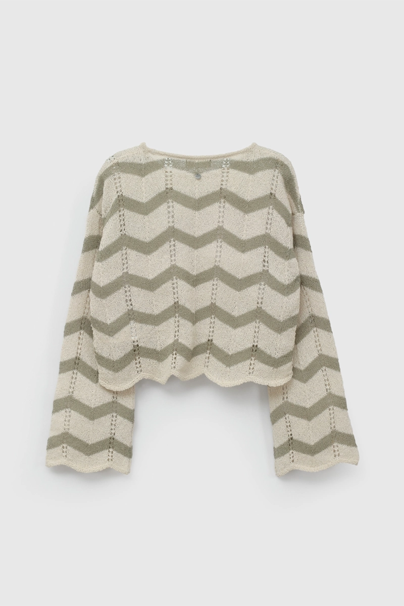 SWEATER NIÑA 58041 VERDE COLLOKY - 2