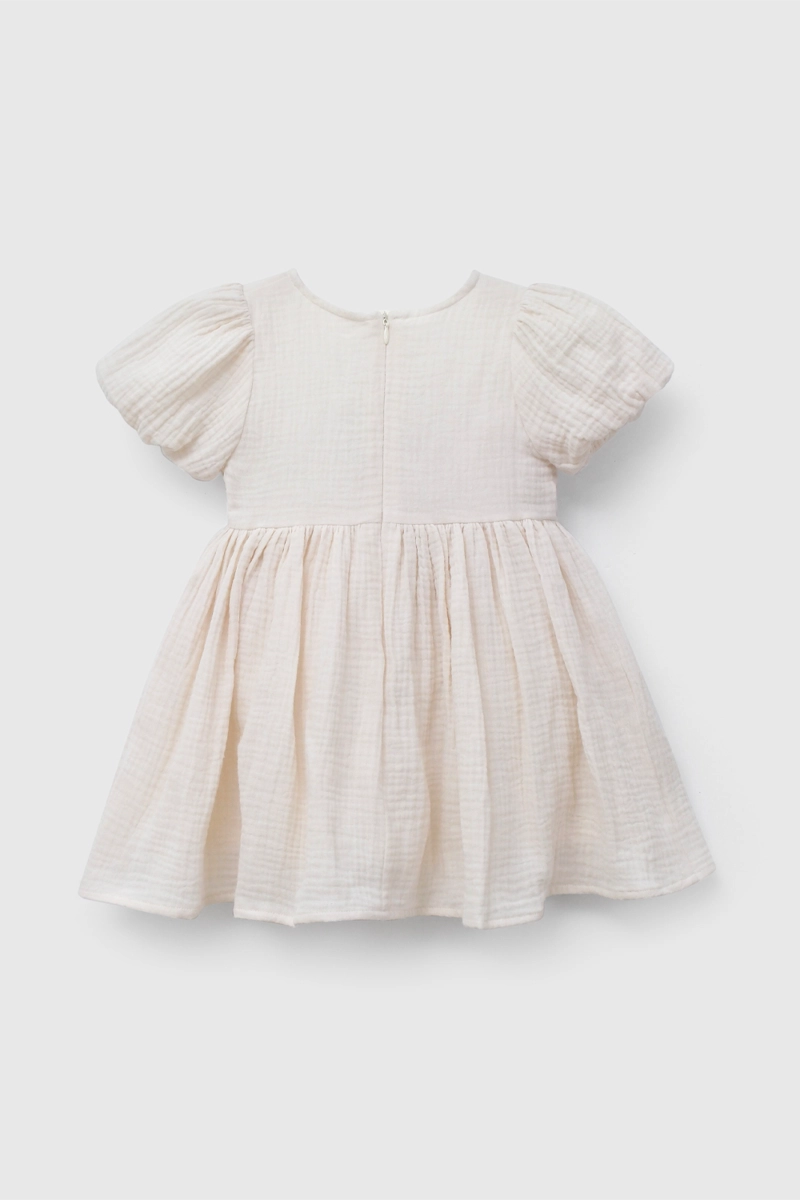 VESTIDO NIÑA  BEIGE COLLOKY - 2