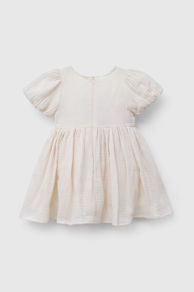 VESTIDO NIÑA  BEIGE COLLOKY - 2
