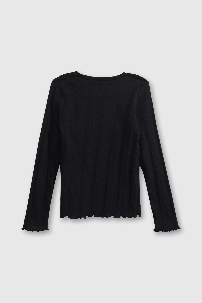 POLERA NIÑA  NEGRO COLLOKY - 2
