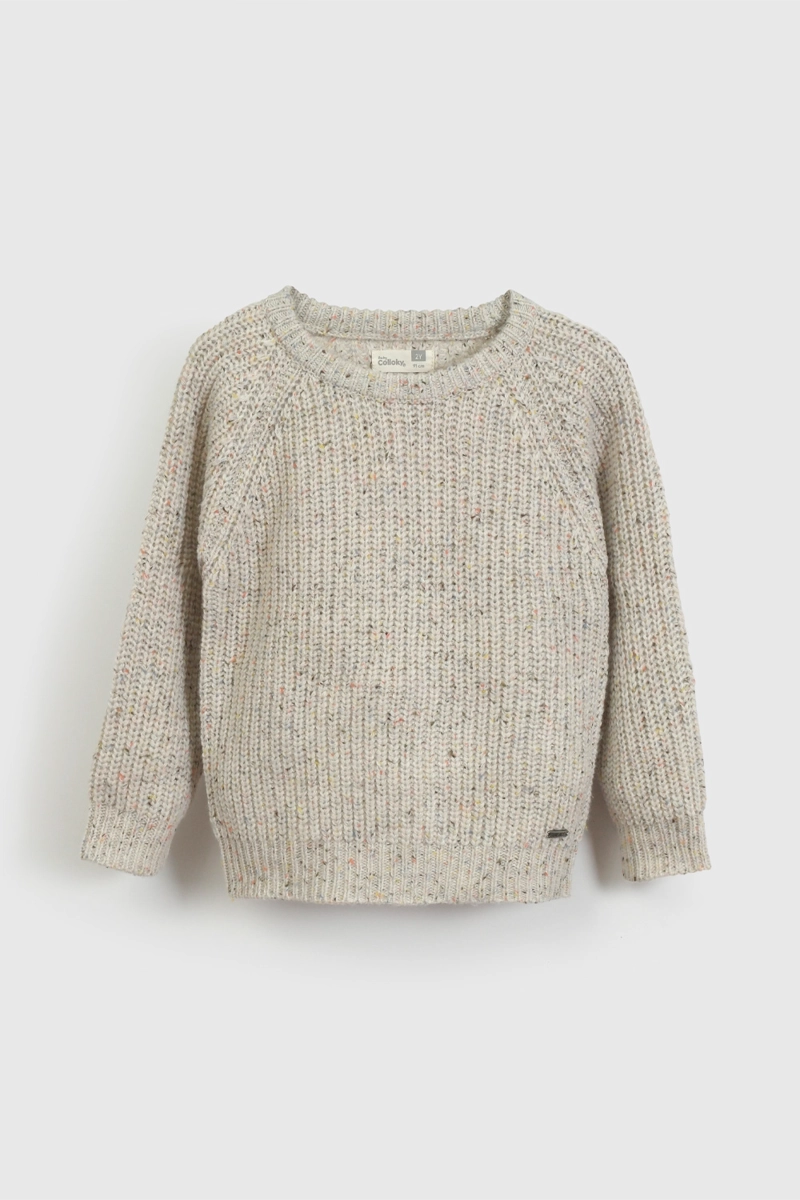 SWEATER NIÑO 57360 BEIGE COLLOKY - 1