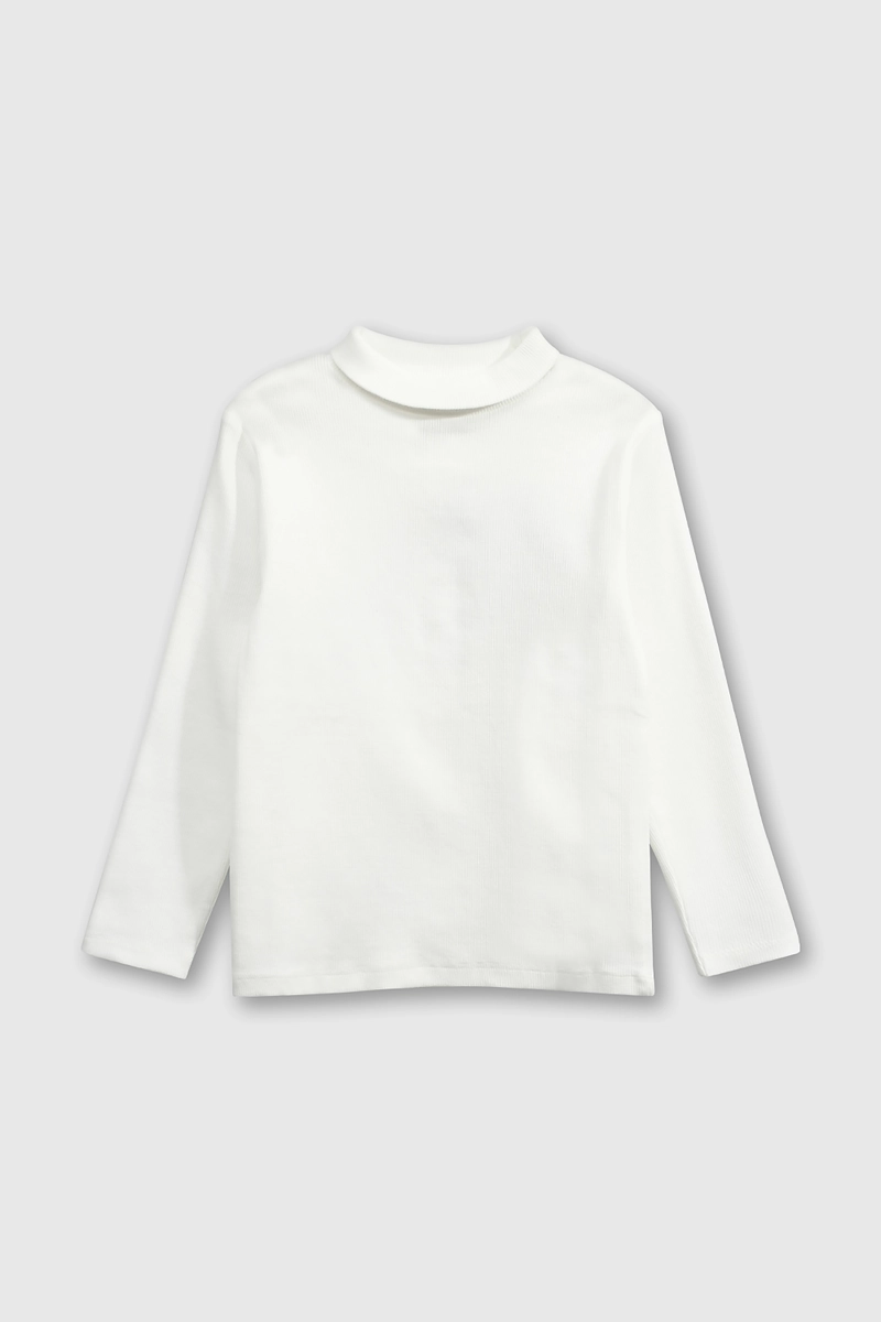 BEATLE LISO ALGODON BLANCO PARA BEBE  DE 3/6 A 36 MESES - 1