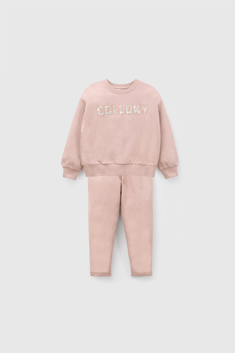 PANTALON BUZO ROSADO 7577 COLLOKY - 4