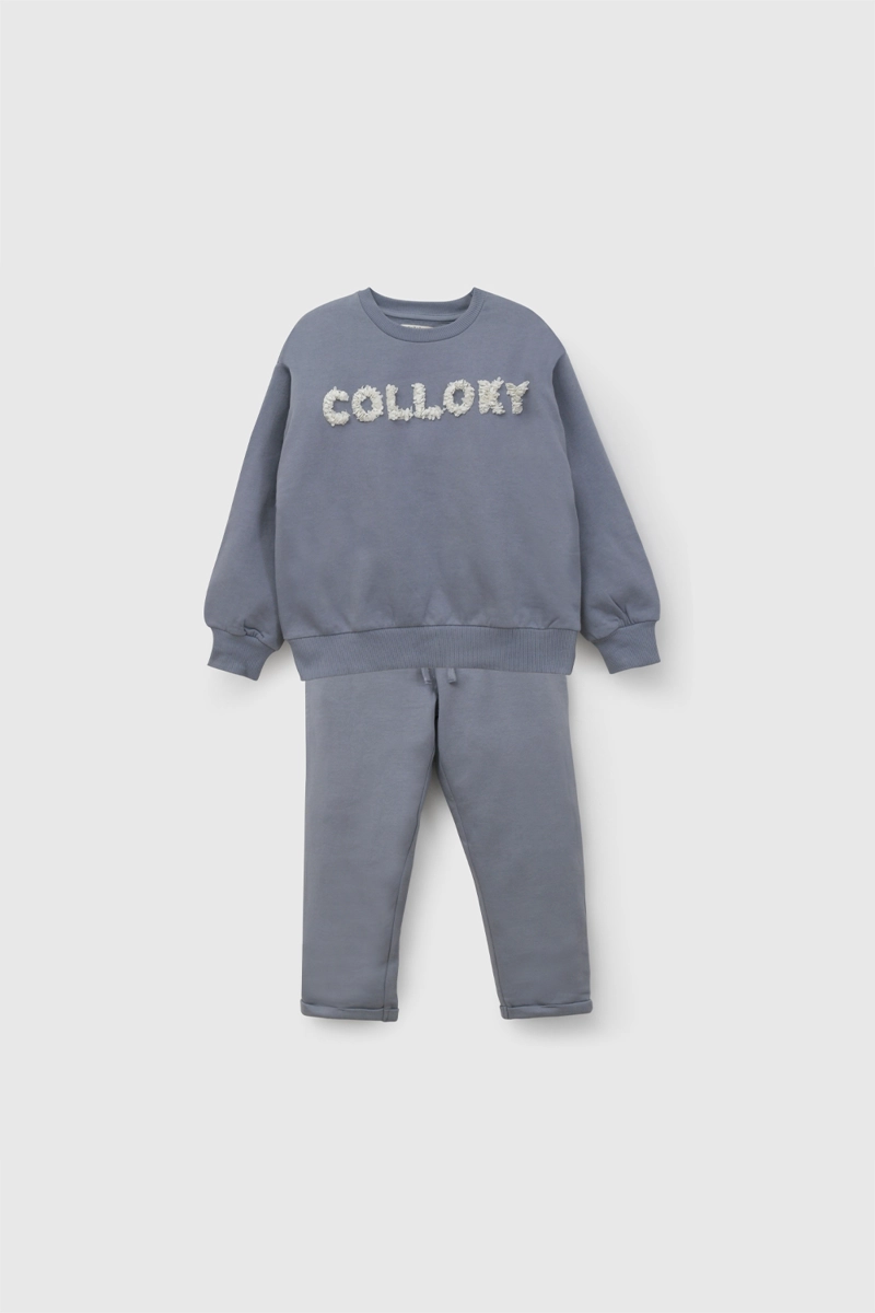 PANTALON BUZO CELESTE 7574 COLLOKY - 4