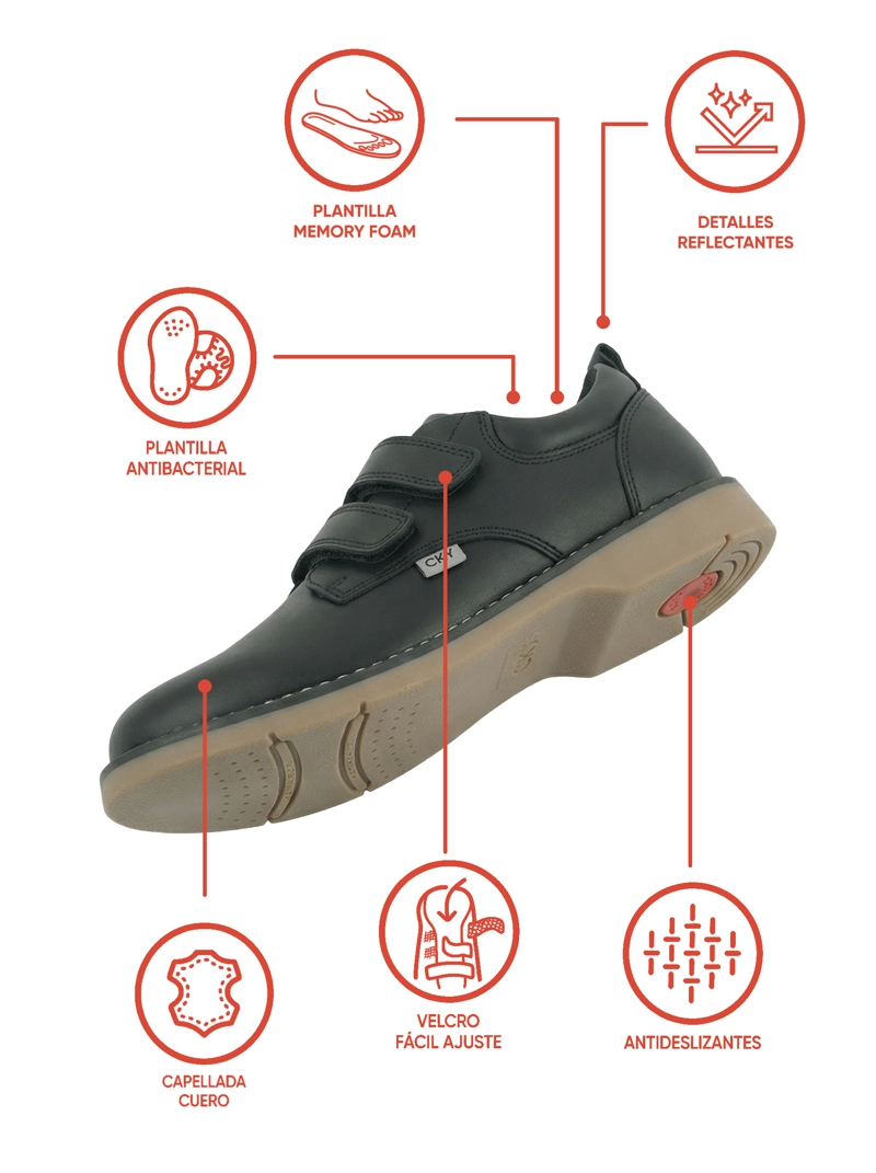 ZAPATO NEGRO 7260 COLLOKY - 4