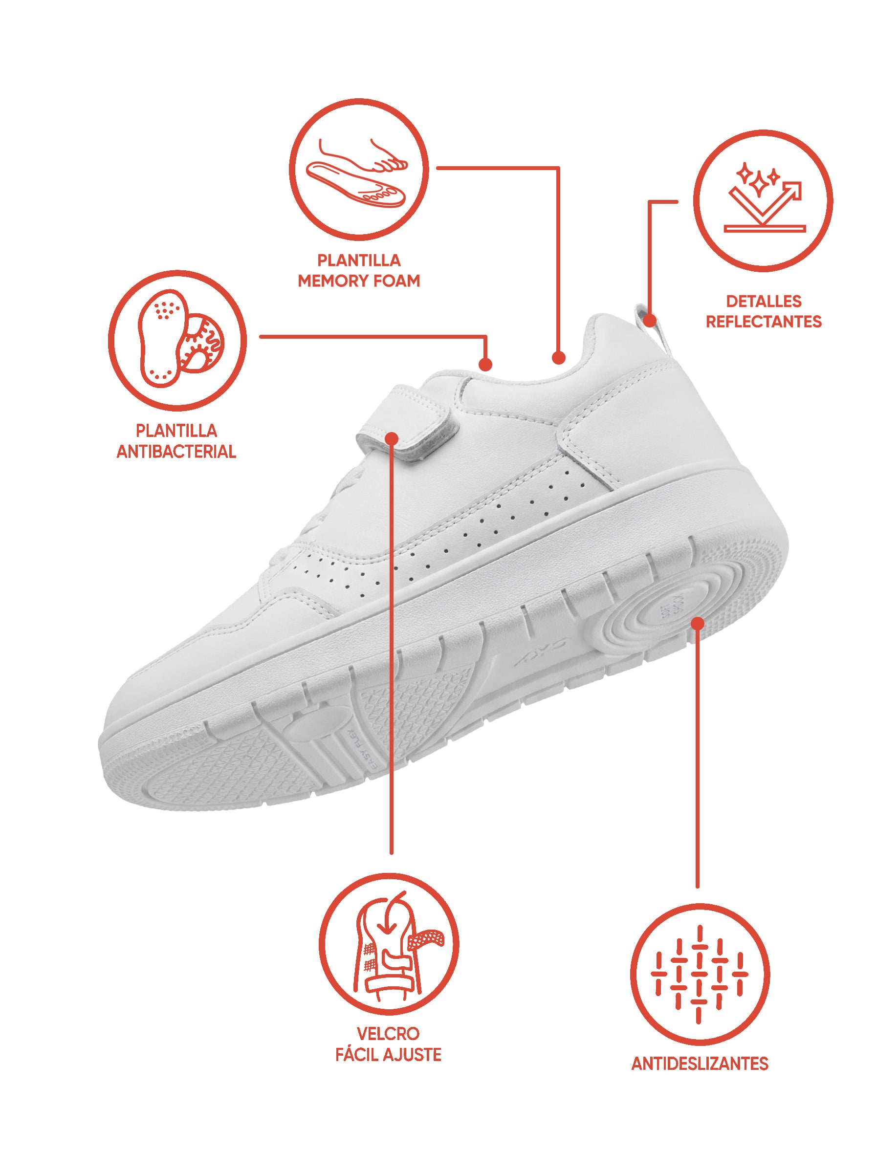 ZAPATILLA BLANCO 7251 COLLOKY - 2