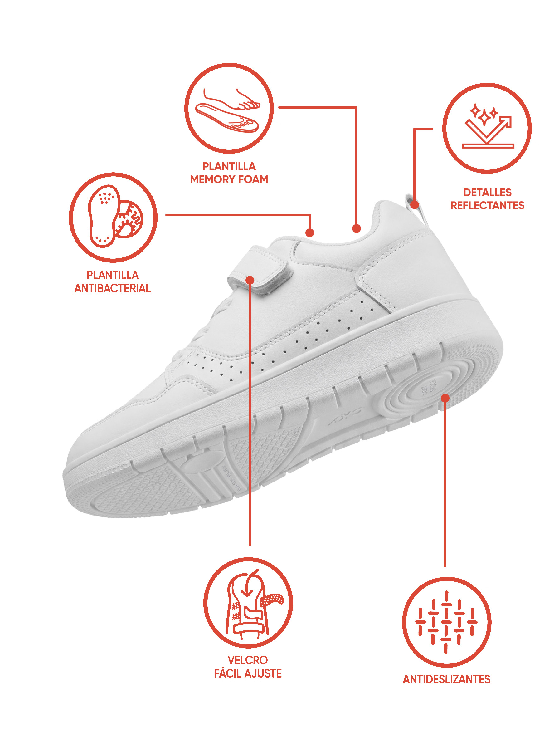 ZAPATILLA BLANCO 7251 COLLOKY - 2