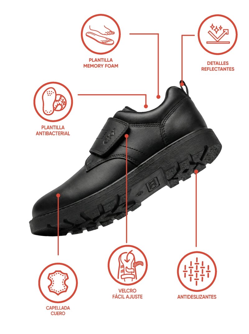 ZAPATO NEGRO 7293 COLLOKY - 2
