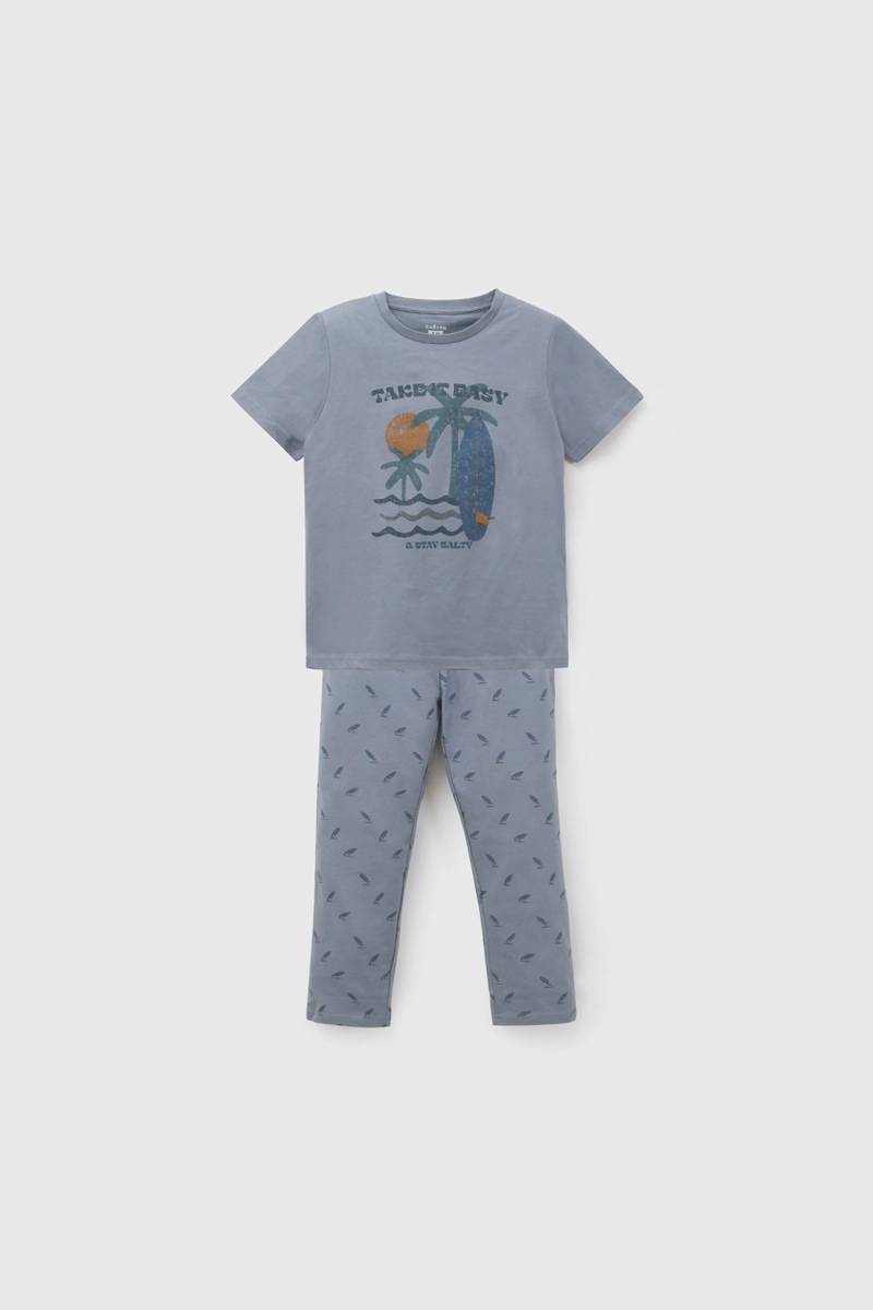 PIJAMA AZUL 7586 COLLOKY - 1