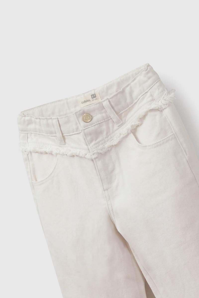 PANTALON BEIGE 7505 COLLOKY - 4