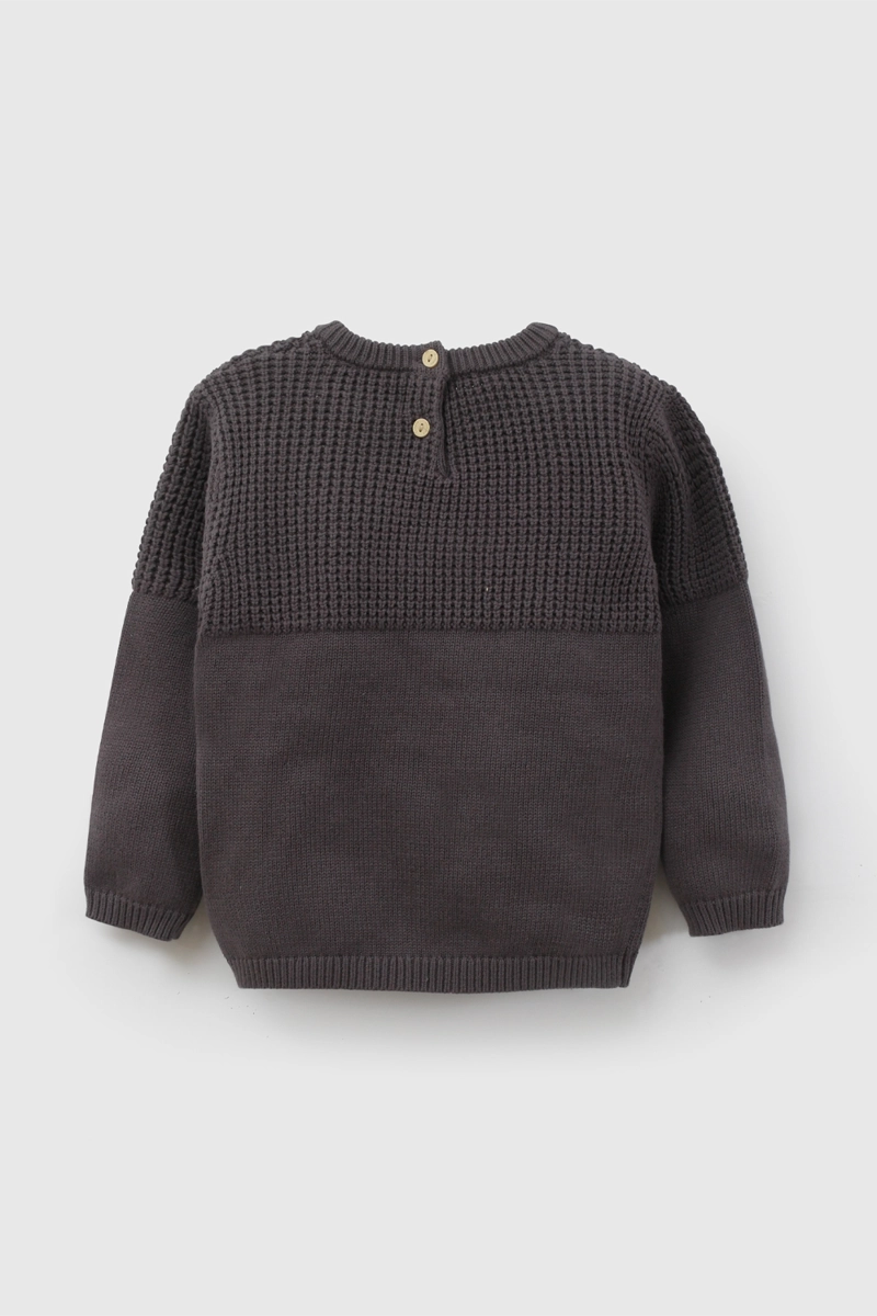 SWEATER GRIS 7587 COLLOKY - 2