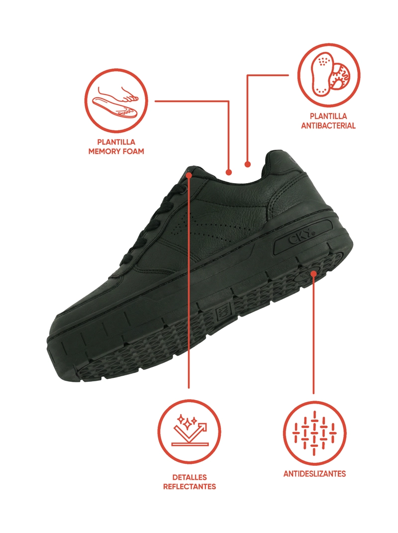 ZAPATILLA NEGRO 7259 COLLOKY - 2