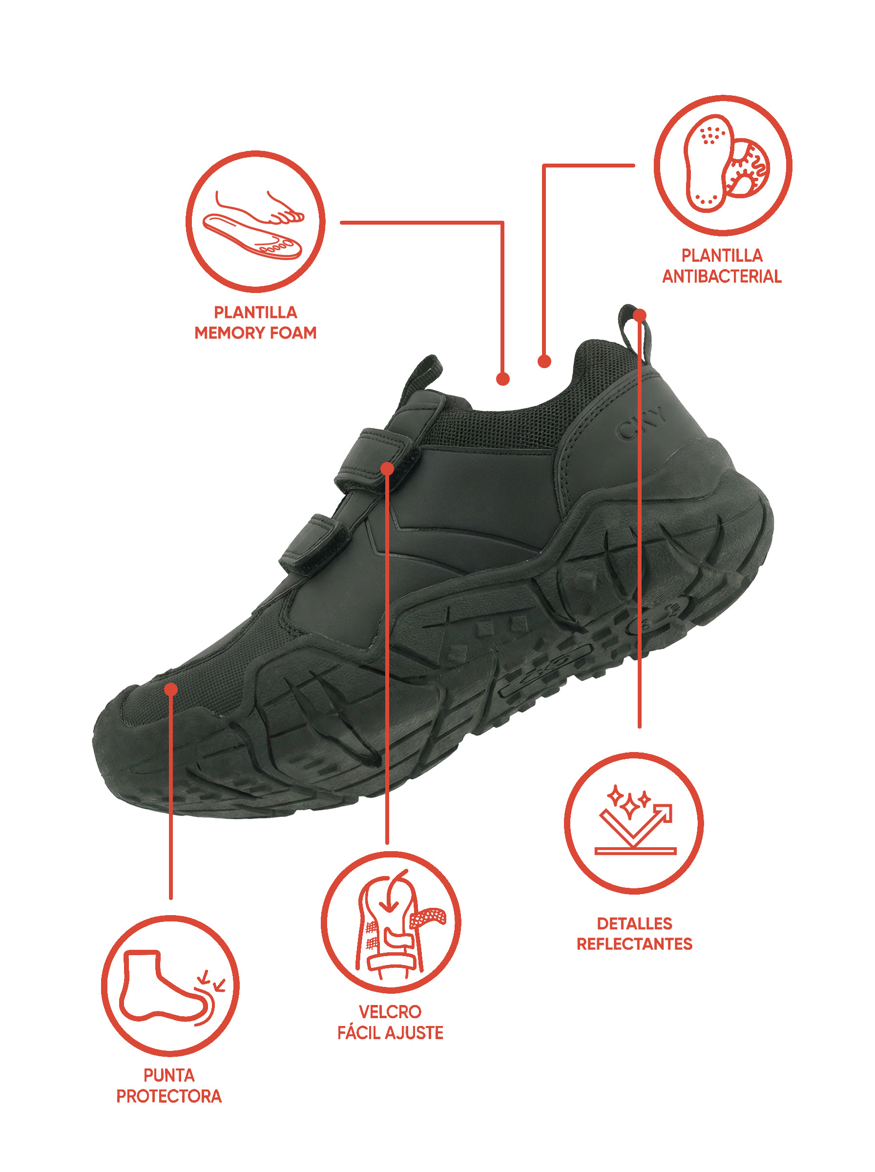 ZAPATO NEGRO 7273 COLLOKY - 4