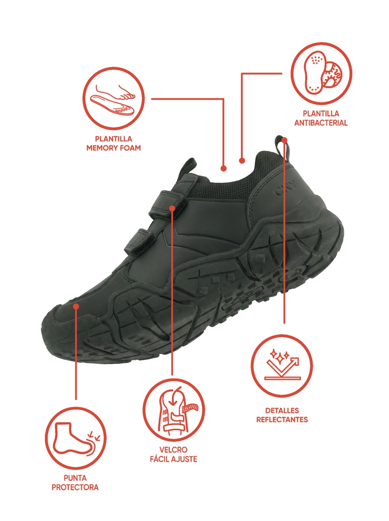 ZAPATO NEGRO 7273 COLLOKY - 4