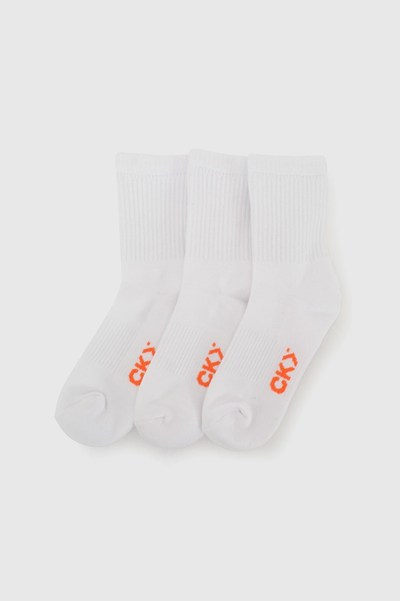CALCETIN DEPORTIVO BLANCO 7319 COLLOKY - 1