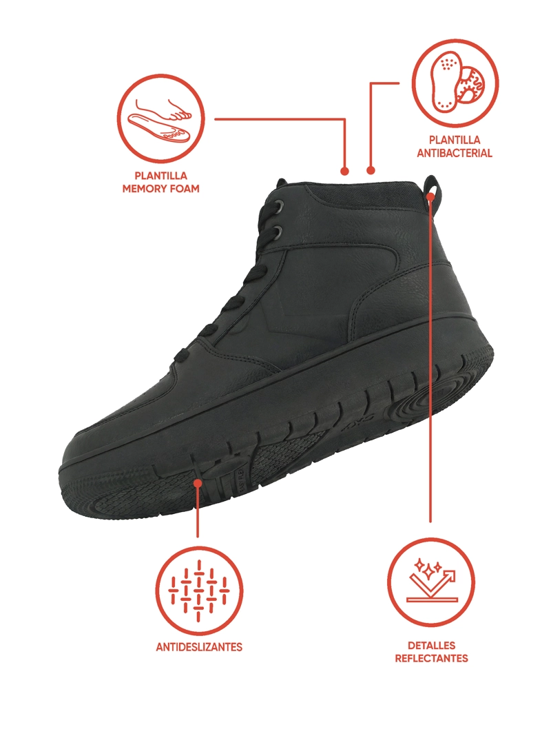 ZAPATILLA NEGRO 7248 COLLOKY - 2