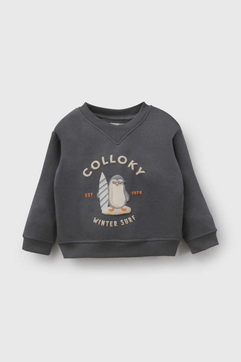 POLERON GRIS 7557 COLLOKY - 1