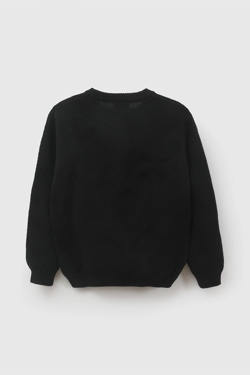 SWEATER NEGRO NIÑO 8394 COLLOKY - 2