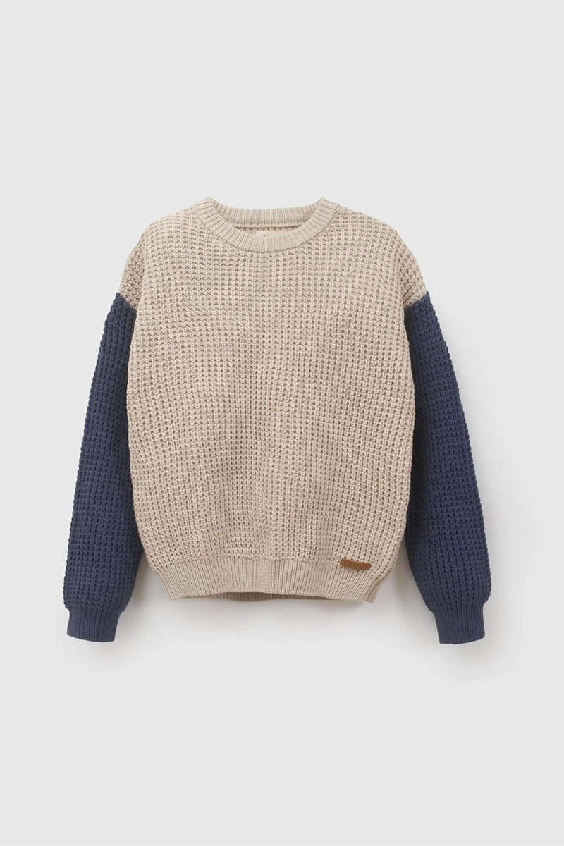 SWEATER BEIGE NIÑO 8359 COLLOKY - 1