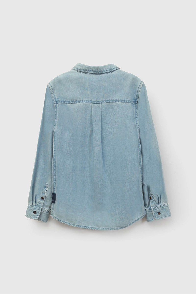 CAMISA CELESTE NIÑO 7696 COLLOKY - 2