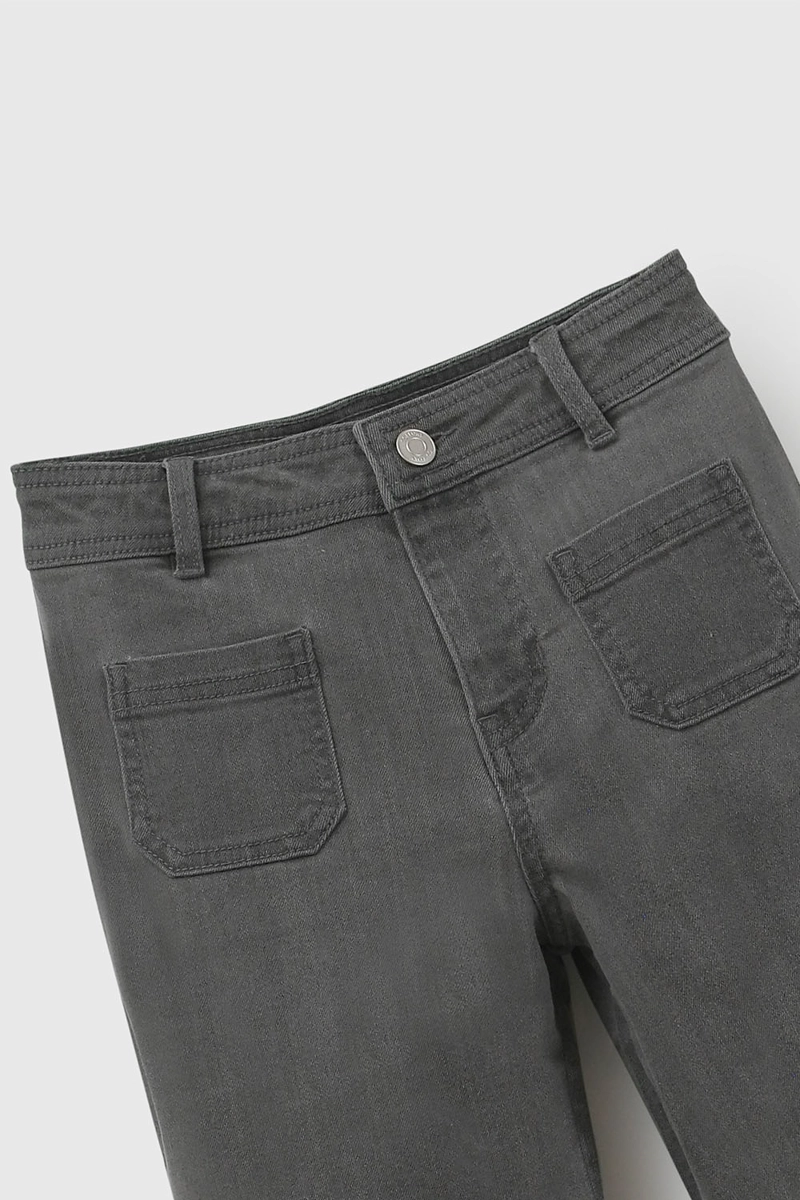 JEANS GRIS NIÑA 7837 COLLOKY - 8