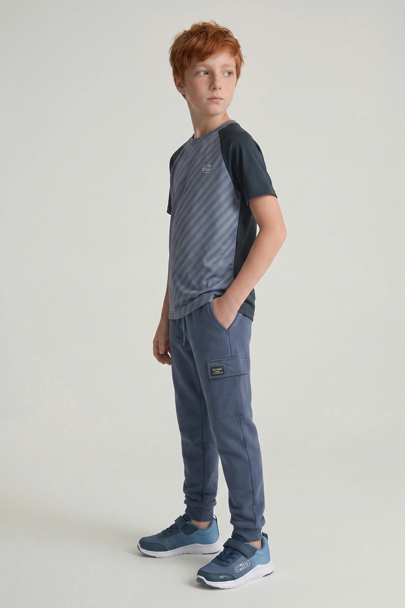 POLERA CELESTE NIÑO 7758 COLLOKY - 2