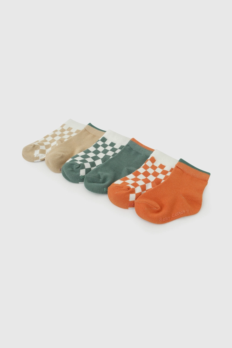 CALCETIN DEPORTIVO BEIGE NIÑO 7500 COLLOKY - 2