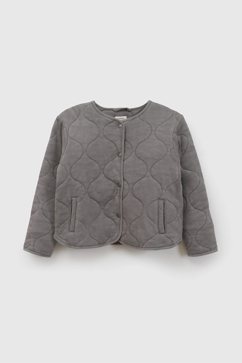 CHAQUETA GRIS NIÑA 8282 COLLOKY - 1