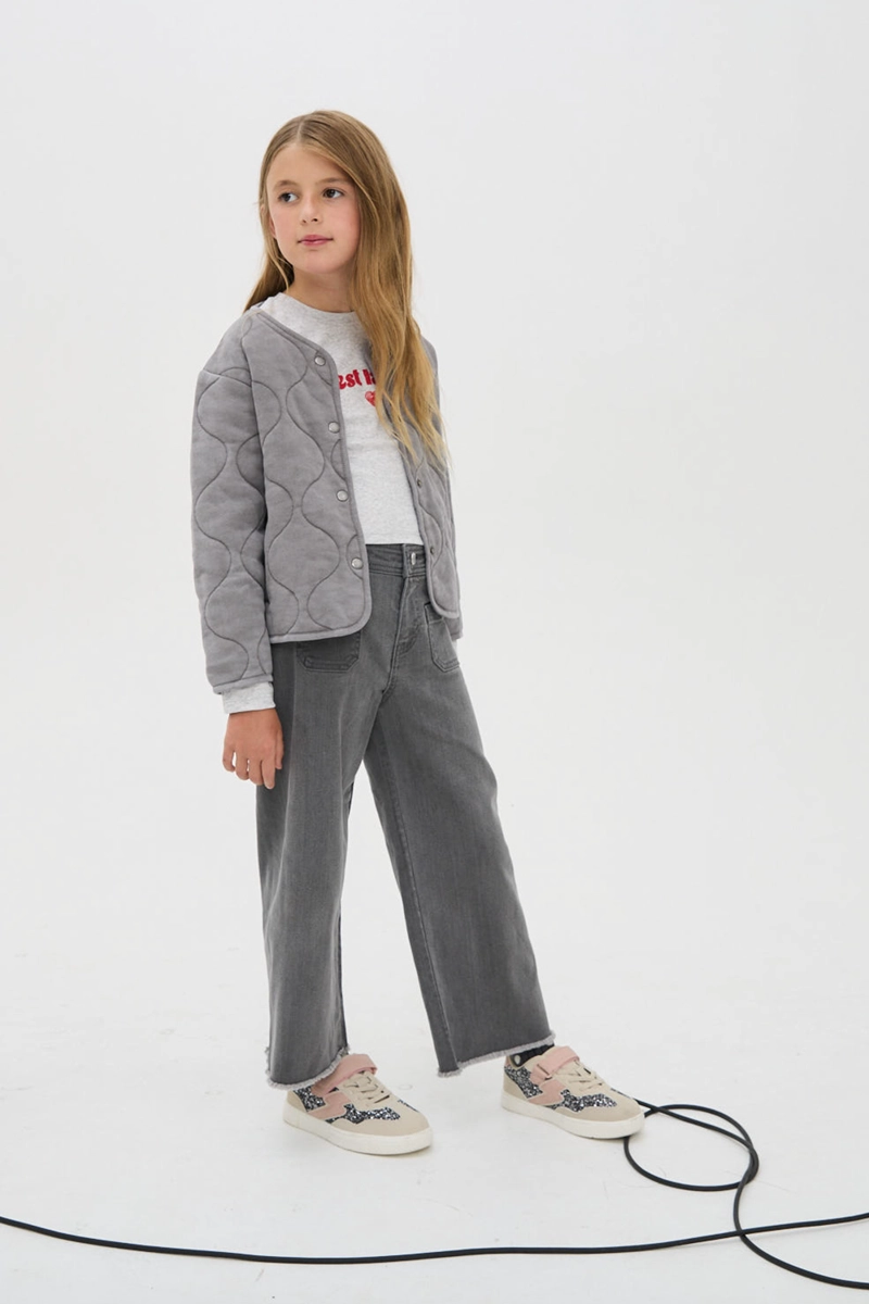 CHAQUETA GRIS NIÑA 8282 COLLOKY - 2