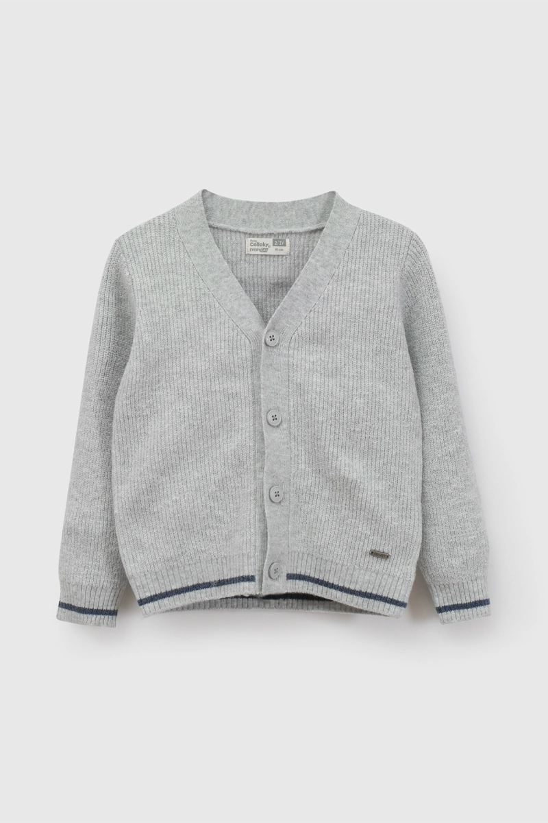CHALECO GRIS NIÑO 7489 COLLOKY - 1