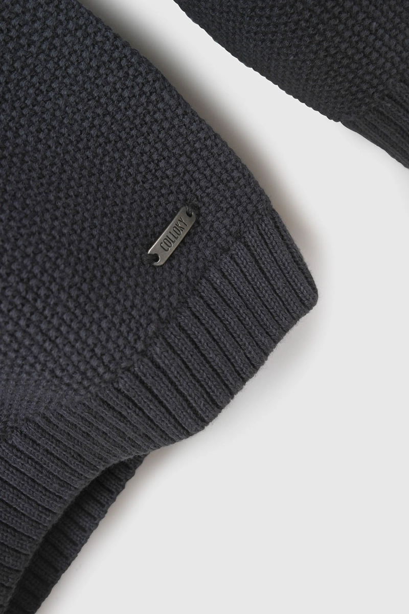 SWEATER GRIS NIÑO 8338 COLLOKY - 3