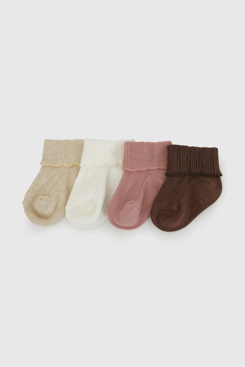 CALCETIN DEPORTIVO BEIGE NIÑA 7516 COLLOKY - 1