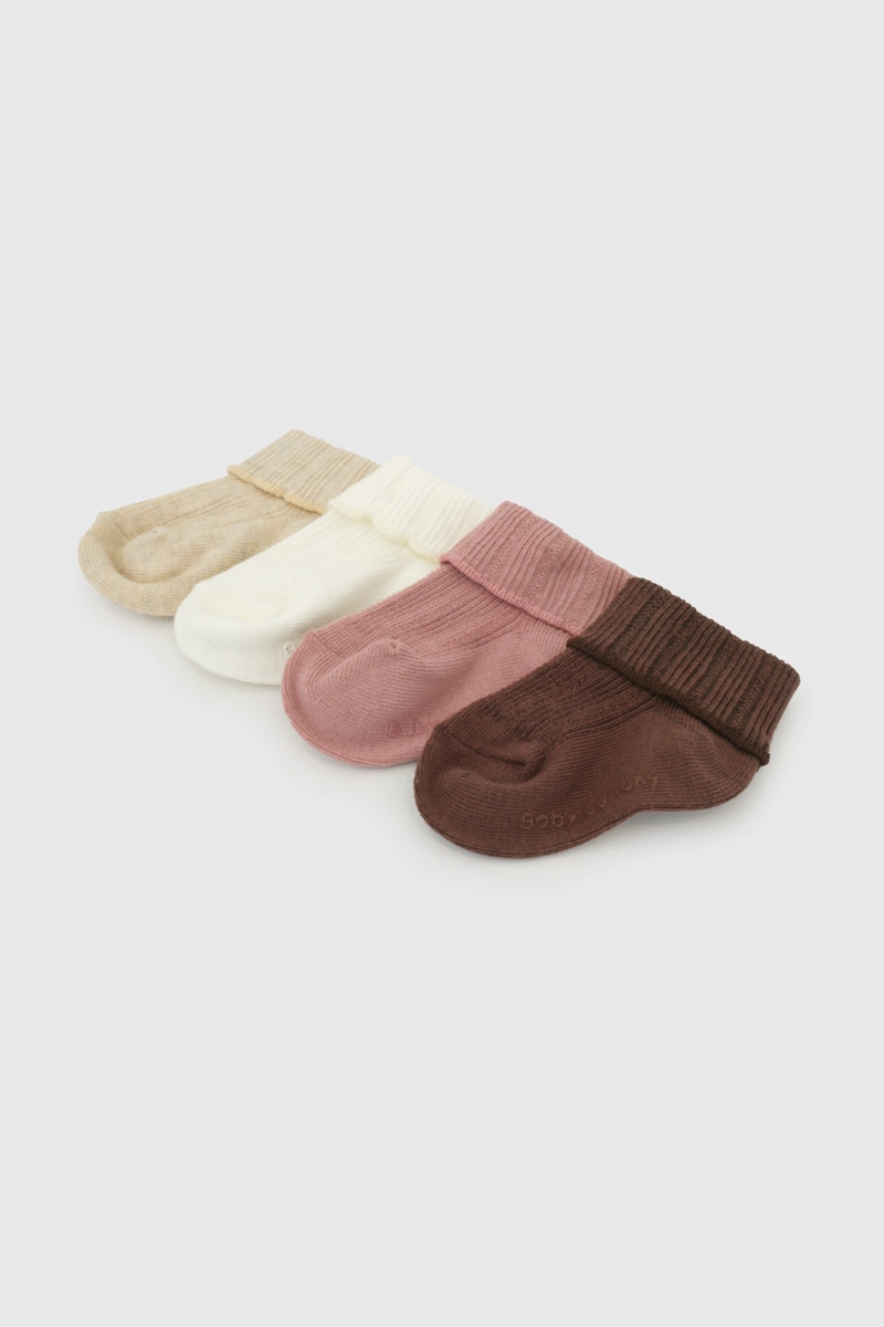 CALCETIN DEPORTIVO BEIGE NIÑA 7516 COLLOKY - 2