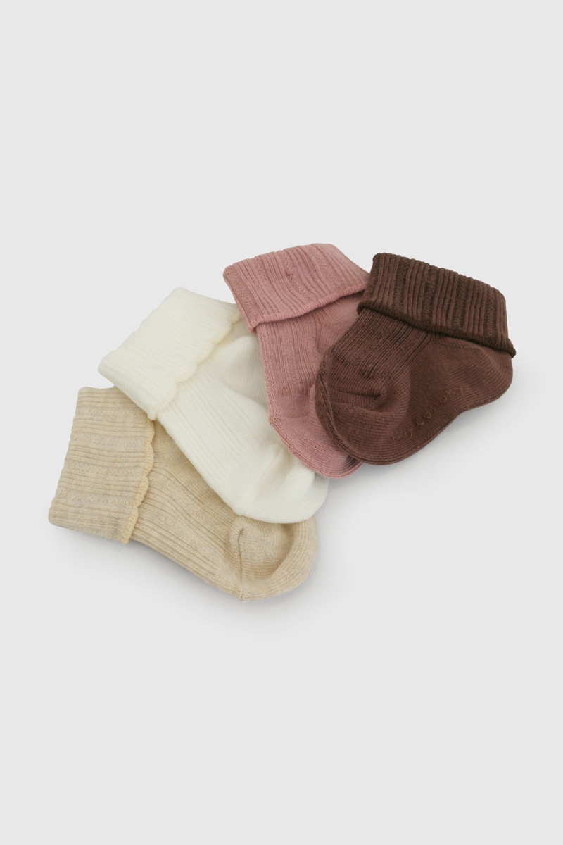 CALCETIN DEPORTIVO BEIGE NIÑA 7516 COLLOKY - 3