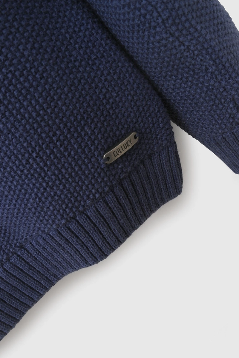 SWEATER AZUL NIÑO 8363 COLLOKY - 3