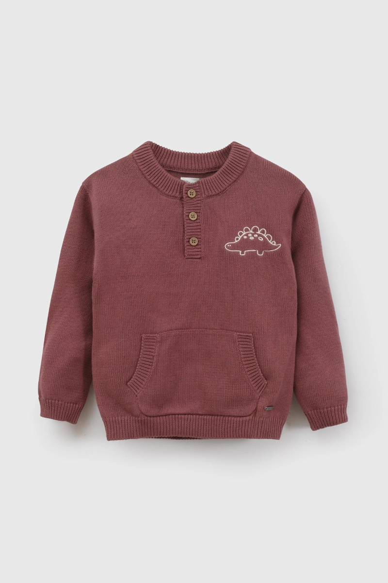 SWEATER ROJO NIÑO 7588 COLLOKY - 1