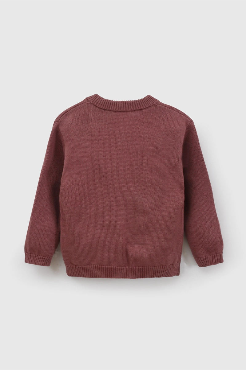 SWEATER ROJO NIÑO 7588 COLLOKY - 3