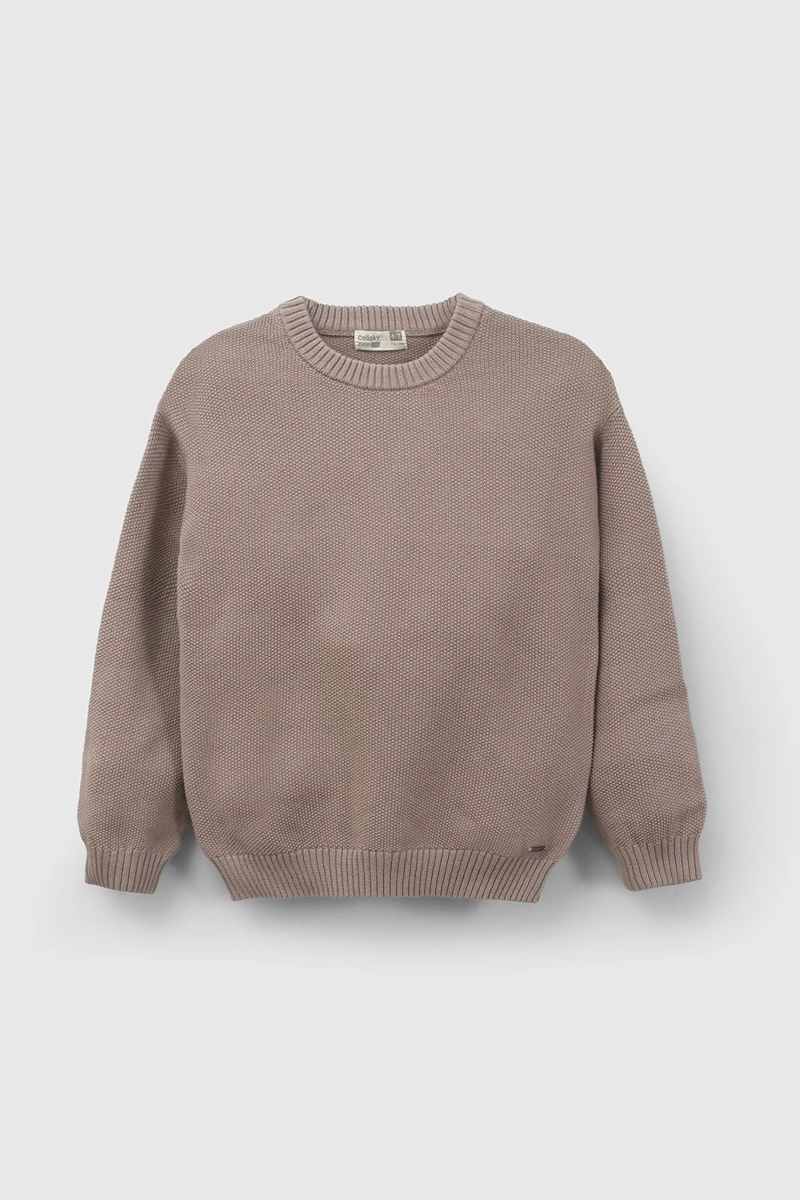 SWEATER CAFE NIÑO 8345 COLLOKY - 1