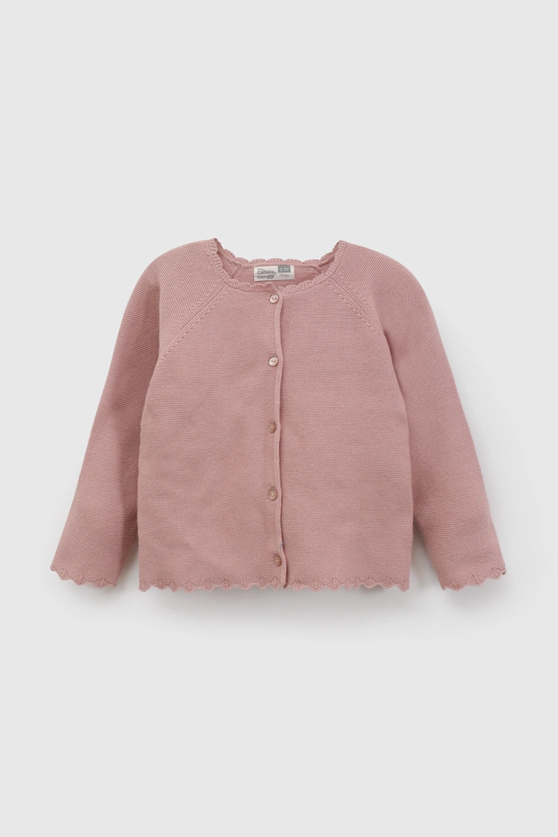 CHALECO ROSADO NIÑA 7442 COLLOKY - 1