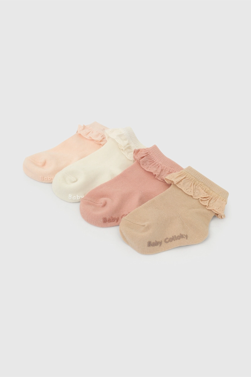 CALCETIN DEPORTIVO MULTICOLOR NIÑA 7426 COLLOKY - 2