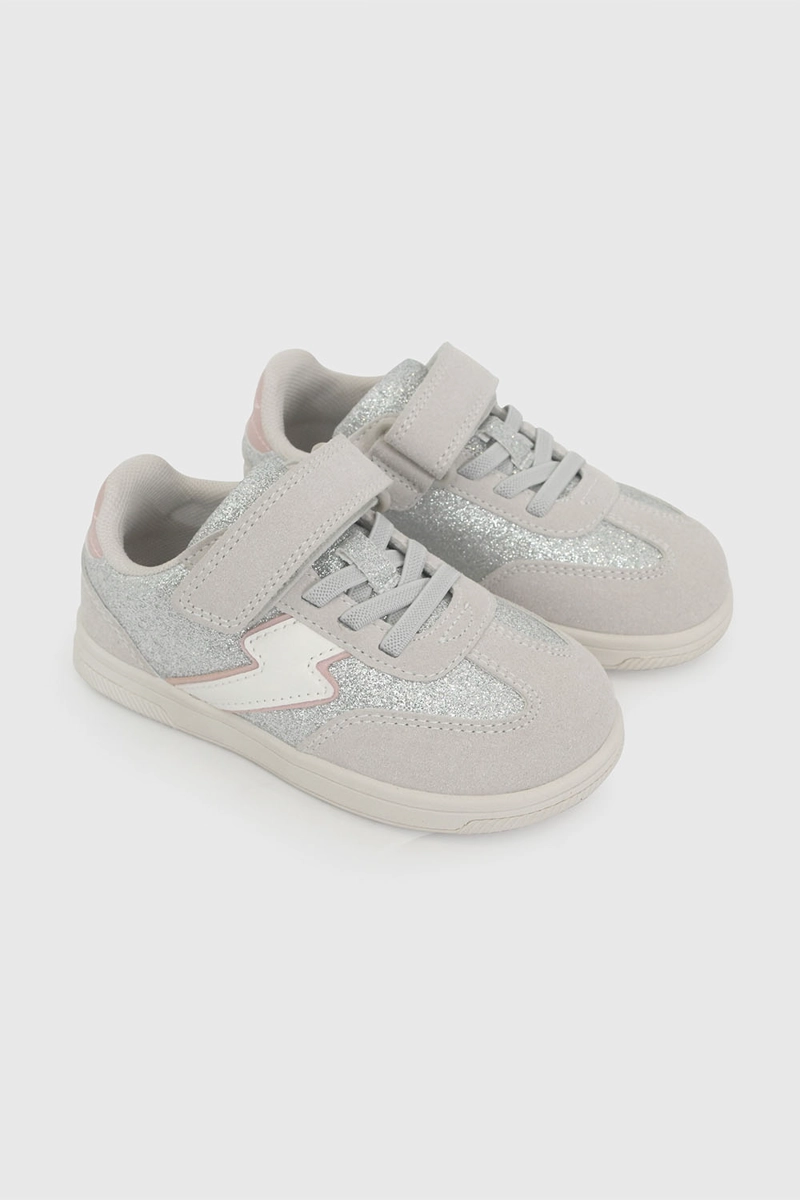 ZAPATILLA PLATEADO NIÑA 7666 COLLOKY - 1