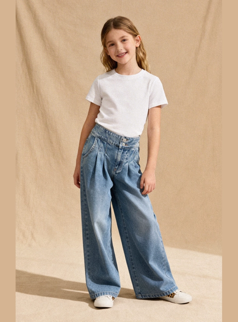 JEANS AZUL NIÑA 7785 COLLOKY - 2