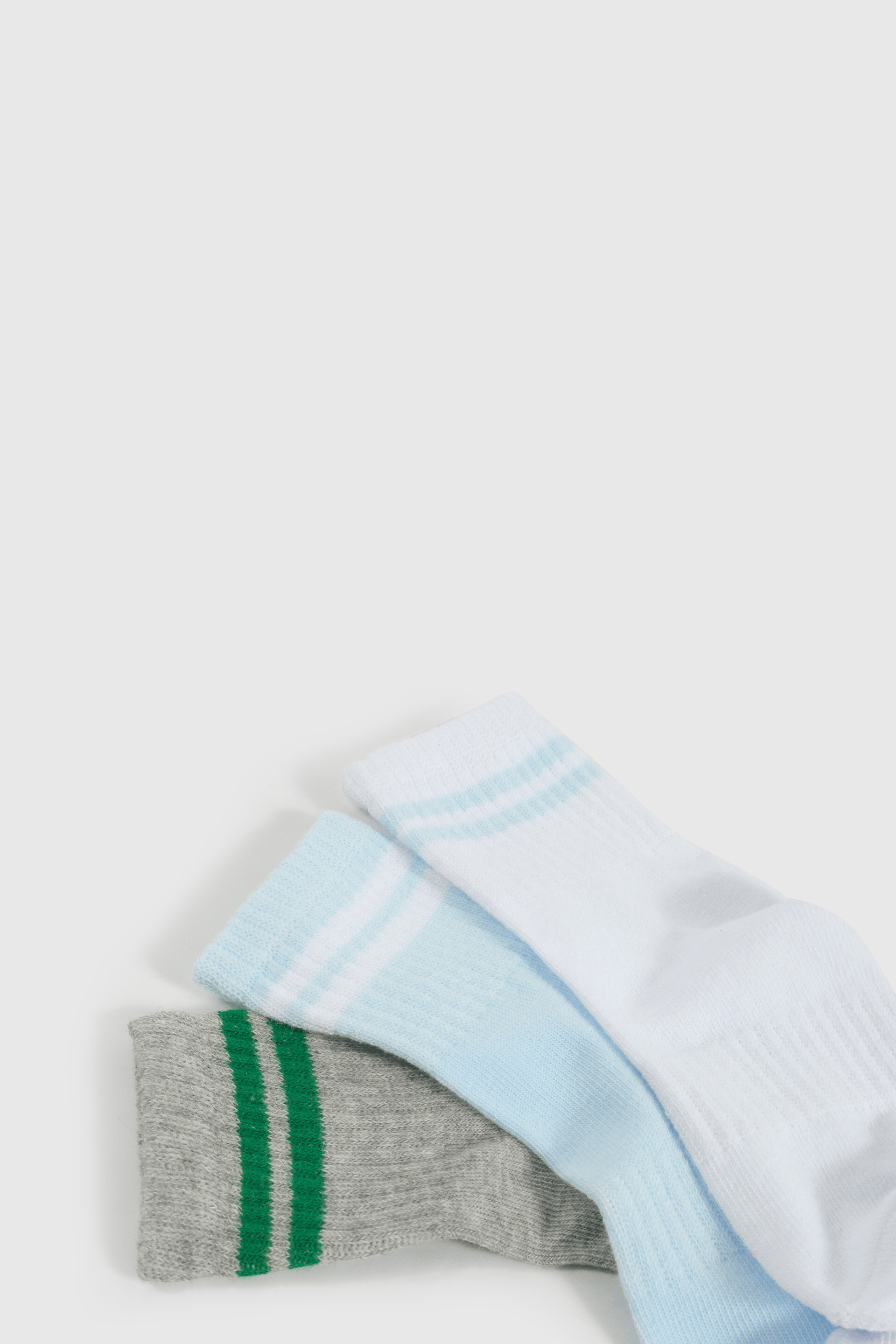 PACK DE 3 CALCETINES  3/4 MULTICOLOR PARA NIÑA DE 3 A 12 AÑOS - 3