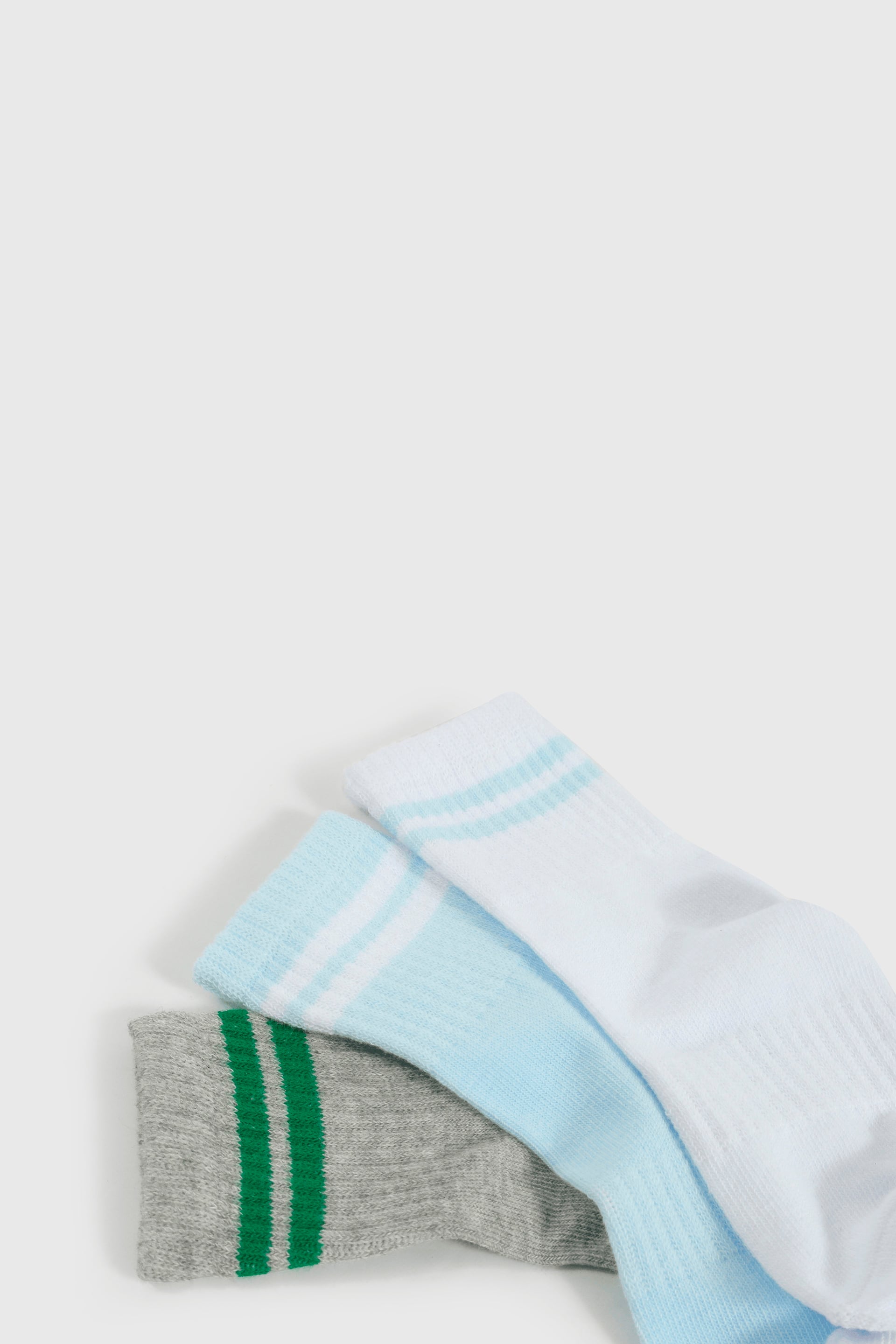 PACK DE 3 CALCETINES  3/4 MULTICOLOR PARA NIÑA DE 3 A 12 AÑOS - 3