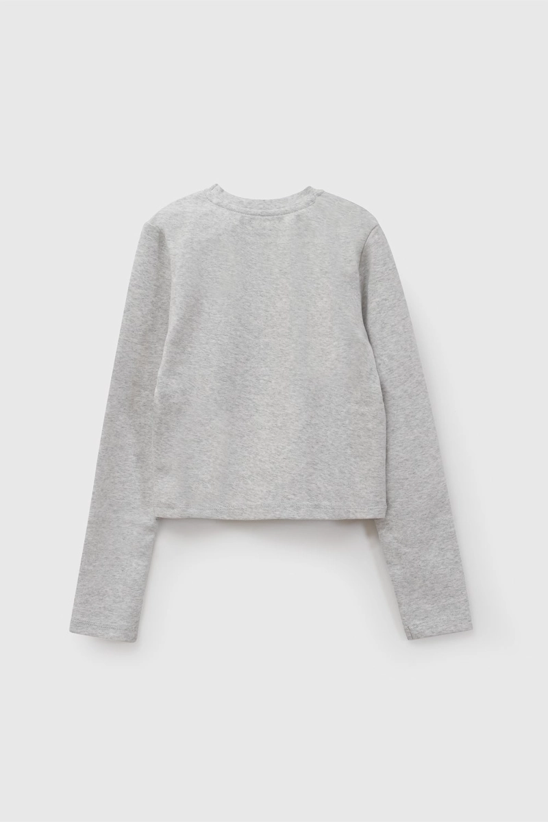 POLERA GRIS NIÑA 7661 COLLOKY - 2