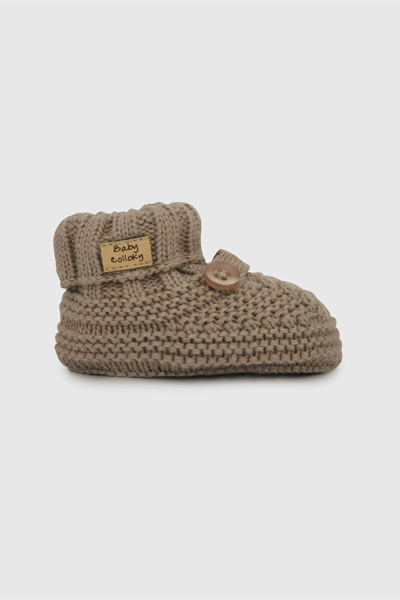 ZAPATO TEJIDO CAFE NIÑO 8376 COLLOKY - 2